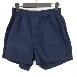 J. Crew Woven Boxers Mens S Blue Nautical Collegiate Lounge Modern Classic NWOT